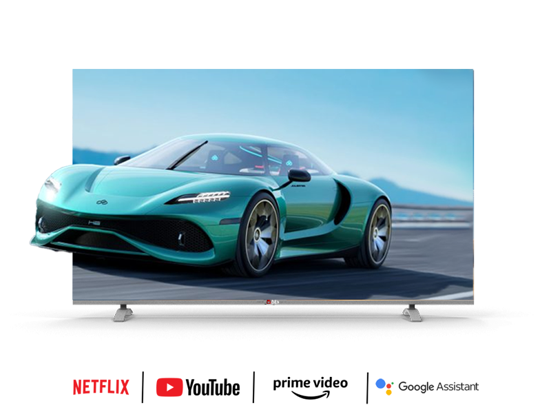 K43VR | 4K UHD 43″ | Elite Series | Android LED TV | Voice Remote